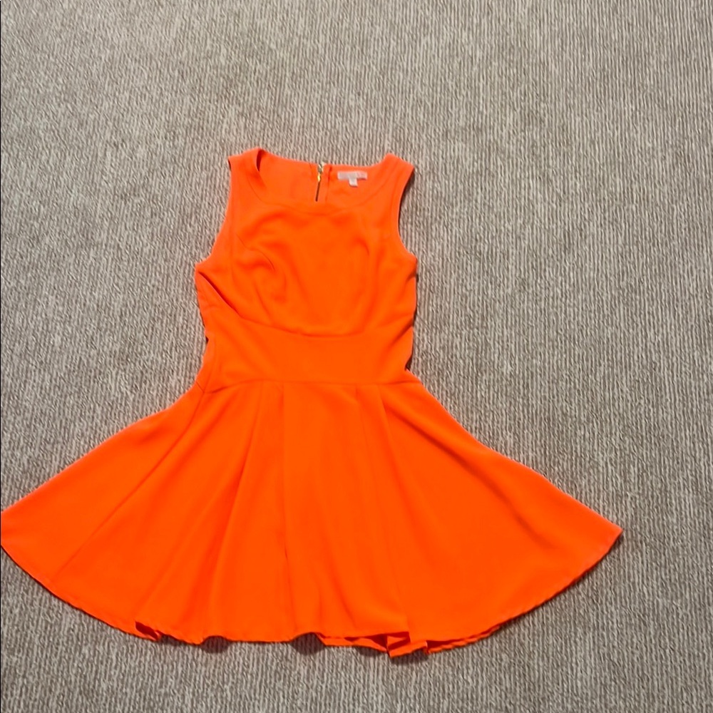 Diane Von Furstenberg Bright Orange Dress
